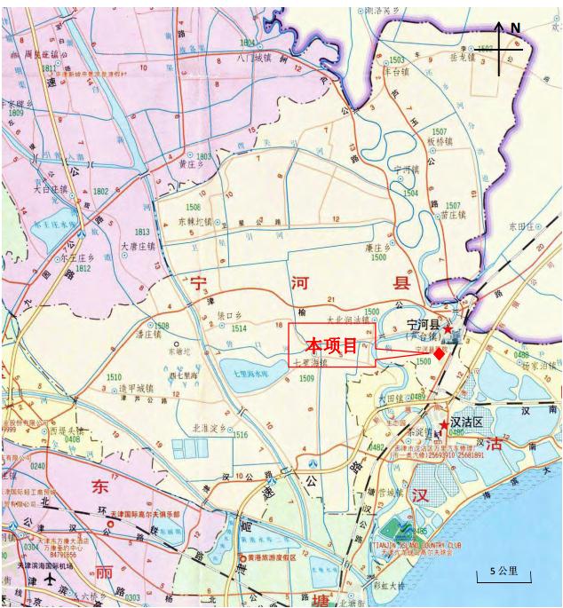 附图1 项目地理位置图